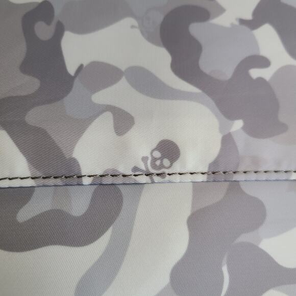 SOULCYCLE X STATE‎ Exclusive Lennox Large Backpack Gray White Camo Skulls main image 16